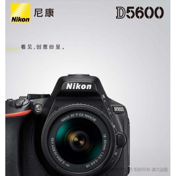 Nikon D5600尼康宣傳彩頁(yè) 海報(bào) 宣傳冊(cè) 經(jīng)銷商宣傳畫冊(cè) 展會(huì)宣傳圖 