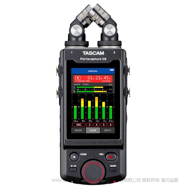 達(dá)斯冠 Tascam Portacapture X8 1.31固件下載 說(shuō)明書(shū)下載 使用手冊(cè) pdf 免費(fèi) 操作指南 如何使用 快速上手 