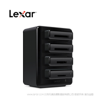 雷克沙(Lexar)workflow讀卡器高速USB3.0專業(yè)工作流多合一讀卡器SDTF/CFast 四槽中樞紐+(SD+CF+USB+HUB）  4槽中樞紐+讀卡器 USB3.0組合