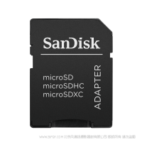 閃迪 MobileMate Duo 適配器和讀卡器 SanDisk 產品  SDDRK-121-B35 套裝 帶適配器