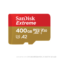 閃迪 SDSQXA1-400G-ZN6MA  400G MicroSD卡無人機存儲卡運動相機卡TF卡儲存卡