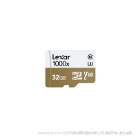 雷克沙 LSDMI32GCB1000A Lexar® Professional 1000x microSDHC™/microSDXC™ UHS-II 存儲卡 32G 讀150MB/s，寫90MB/s