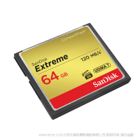 閃迪 SDCFXS-064G-Z46 至尊極速™  CF存儲卡 64GB 單反相機高速內存卡 CompactFlash® 閃存 單反相機 D810 1DX2 