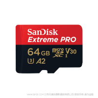 SanDisk 閃迪 SDSQXCY-064G-ZN6MA 64G記錄儀TF卡micro sd卡 手機內存卡無人機卡 運動相