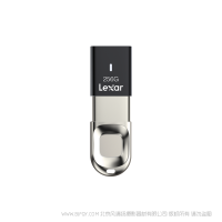 雷克沙 LJDF35-256BBK Lexar® JumpDrive® Fingerprint F35 USB 3.0閃存盤 256GB 讀300MB/S