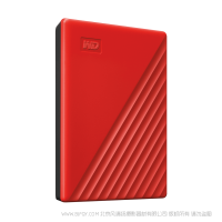 西部數據 西數 WDBPKJ0050BRD-CESN My Passport WD 產品 5TB 紅色 移動硬盤 