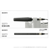 索尼 ECM-678 槍式駐極體電容麥克風 sony 