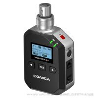 科嘜 Comica  WM200/300TX-XLR  手雷   UHF卡農接口無線麥克風發射器  96頻道可選  自動通道掃描  快速通道定位 