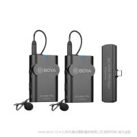 博雅 BOYA BY-WM4 Pro-K6  一拖二無線麥克風系統(tǒng)