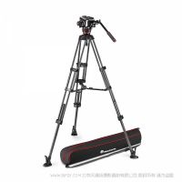 曼富圖 Manfrotto MVK504XTWINMC 504X液壓攝像云臺和雙管碳纖維攝像三腳架套裝(中置伸展器)