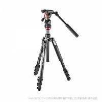 曼富圖 Manfrotto MVKBFRL-LIVE Befree Live鋁合金扳鎖三腳架套裝（含液壓攝像云臺）