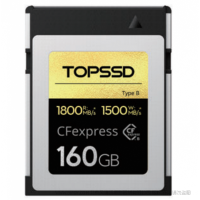 天碩 TOPSSD CFE卡 CFexpress Type B儲存卡 適用于 EOSR5 C500MarkII 1DX3 D6 1800MB/秒 160GB 320GB 