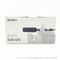 索尼 sony ECM-673 (ECM673)短槍式駐極體電容麥克風 采訪話筒 