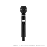 Shure 舒爾 QLXD2/KSM9 KSM9話筒配備QLXD2手持式發射機 QLX-D™數字無線系統之手持式無線發射機。 