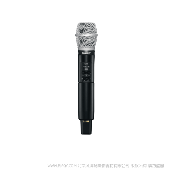 Shure 舒爾 SLXD2/SM86 配備SM86®話筒頭的手持式發射機  SLXD24CN/SM86套裝