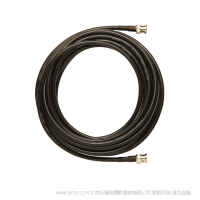 舒爾 Shure UA825 同軸電纜 BNC-BNC，RG8X/U型，50Ω，長25英尺（7.5米）。