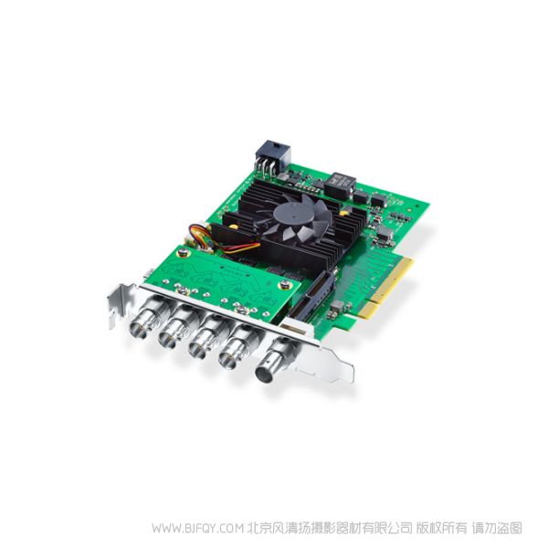 BMD DeckLink 8K Pro  一款高端數(shù)字電影級(jí)采集卡，可處理SD、HD、Ultra HD、4K及8K在內(nèi)的所有幀尺寸 四個(gè)12G SDI