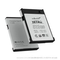  至譽科技真速 (Nitro)  512GB EXPC3N512GB  CFexpress Type B VPG400 認證  存儲卡