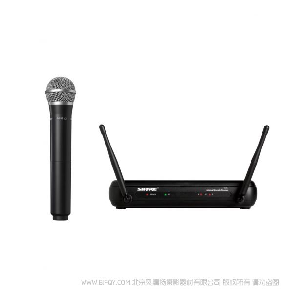 Shure 舒爾 SVX24/PG58 無線人聲系統(tǒng) 手持麥克風一拖一 演唱 演講 會議系統(tǒng) 