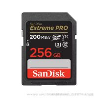 閃迪 SDSDXXD-256G-GN4IN 200MB V30 U3 256GB 存儲卡 內存卡 