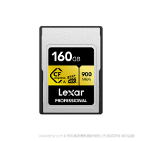 雷克沙 Lexar® LCAGOLD160G-RNENG  CEA160 Professional CFexpress™ Type A 存儲卡 GOLD 系列 