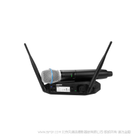 Shure 舒爾 GLXD24+/B87A 數(shù)字無線手持式系統(tǒng)（采用BETA®87A人聲話筒）