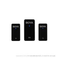 BOYA BY-WMic5-M2 2.4GHz迷你雙通道無線麥克風系統 3.5 一拖二