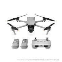 大疆 DJI Air 3 暢飛套裝（普通遙控器）無人機 雙 4800 萬像素拍照 雙 4K/60fps HDR 視頻 DJI O4 20 公里高清圖傳