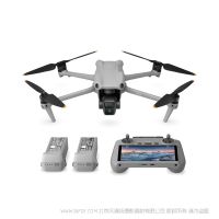 大疆 DJI Air 3 暢飛套裝（帶屏遙控器）Air3 無人機 雙 4800 萬像素拍照 雙 4K/60fps HDR 視頻 DJI O4 20 公里高清圖傳