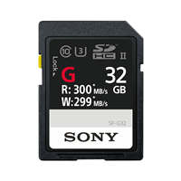 索尼 Sony SF-G32/T1 CN SD存儲卡-G系列 SFG32 高速存儲卡 相機內存卡  讀取300mb  寫入 299mb 微單 全畫幅相機適用  A7M3 A7R3 